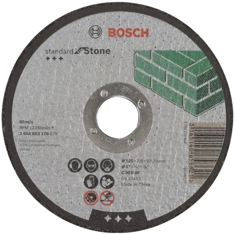 Griešanas disks akmenim Standard, 125x22,2x3mm