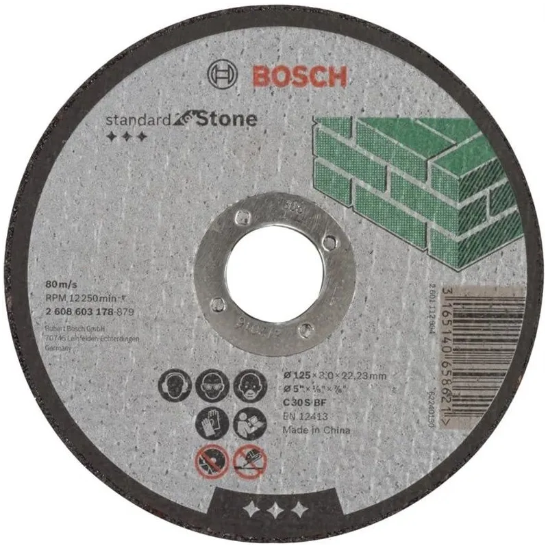 Griešanas disks akmenim Standard, 125x22,2x3mm