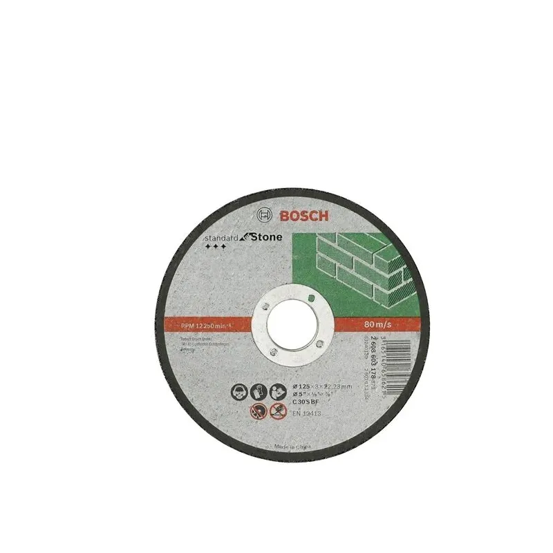 Griešanas disks akmenim Standard, 125x22,2x3mm