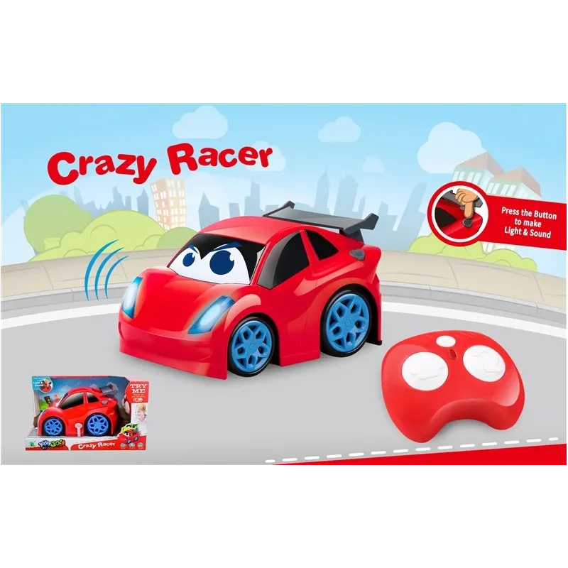 Rc automobilis Crazy Racer DHTRC10597, raudona sp.