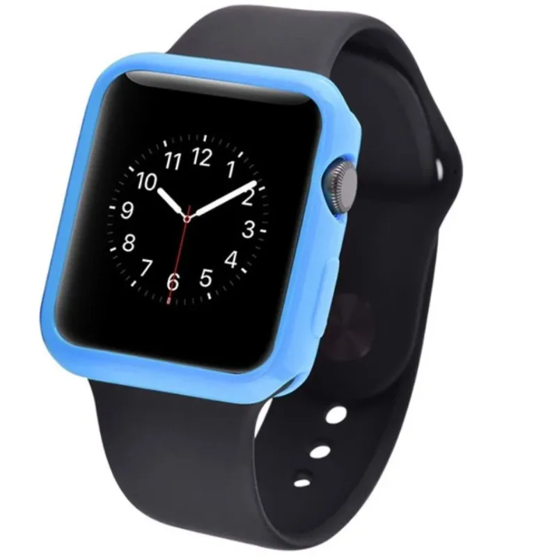 Devia Colorful protector case for Apple watch ,38mm, blue