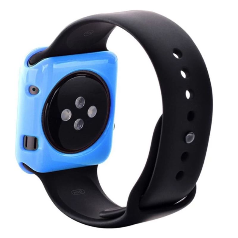 Devia Colorful protector case for Apple watch ,38mm, blue