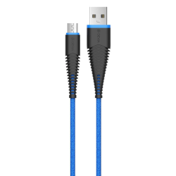 Devia Fish 1 Series Cable for Micro USB ,5V 2.4A,1.5M, blue