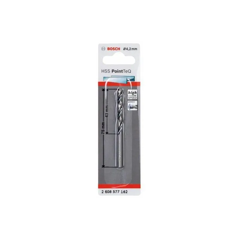 Urbis metālam pointteq 4.2x43x75mm.1gab. ,bosch,