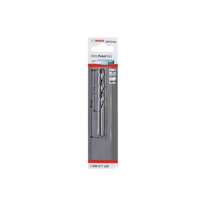 Puur Bosch, metall, hss-r, sirge, 5.5 mm x 9.3 cm