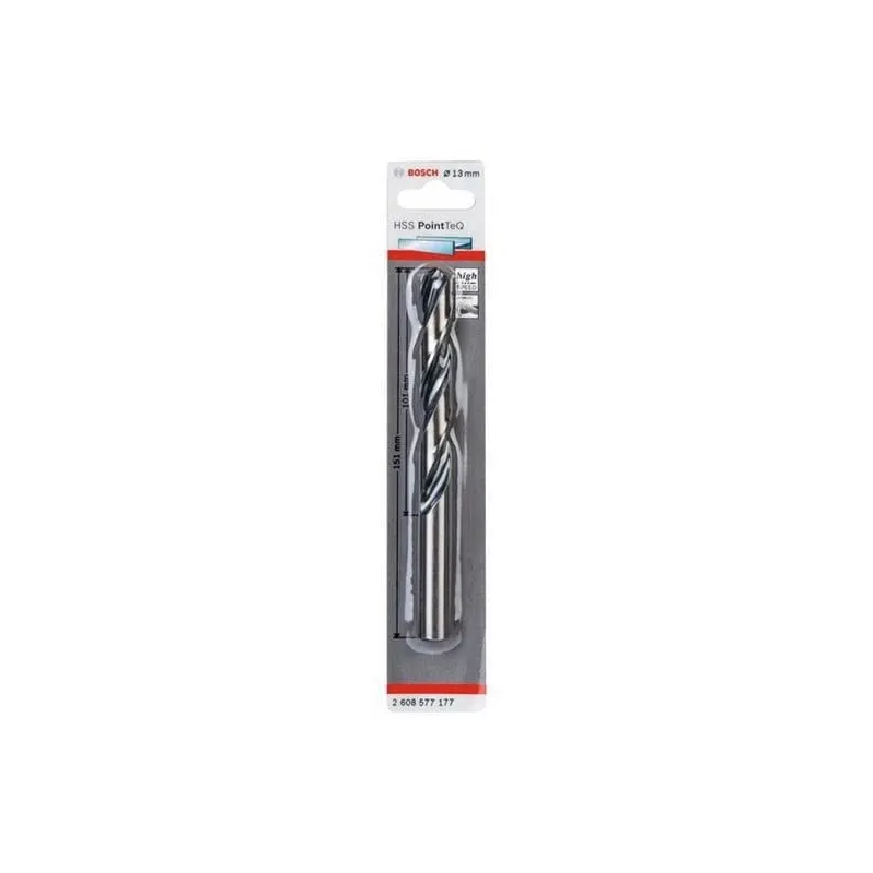 Hss twist drill bit pointteq 13.0mm