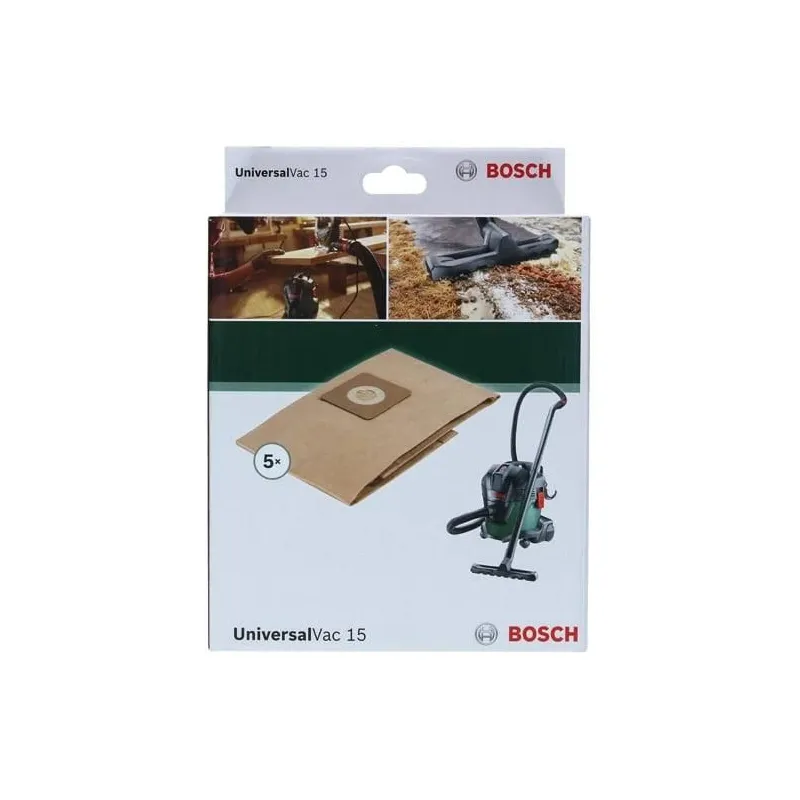 Dulkių siurblio maišelis Bosch VAC15, 5 vnt.