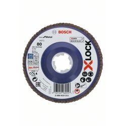 Disks ziedlapiņu 125mm 80 bosch x-lock