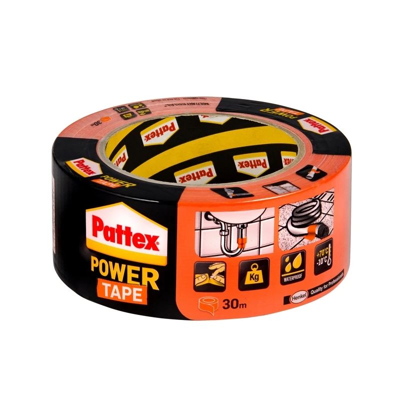 Līmlente pattex 30 m oranža