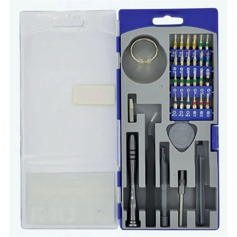Įrankių rinkinys Tivoly Tool set for smartphone and tablet repair 32 pcs