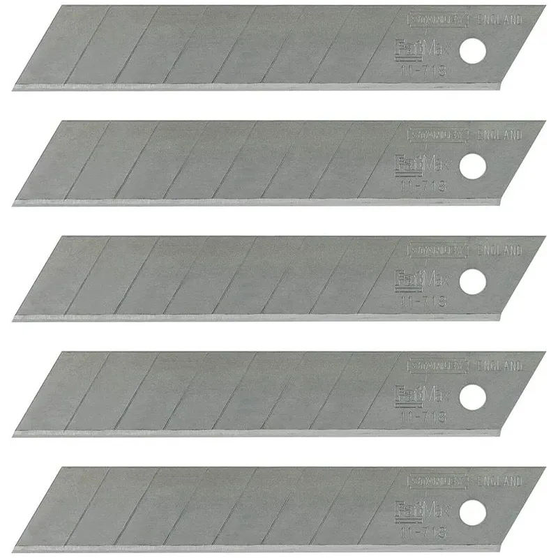 Ašmenys Stanley 0-11-718, 10.8 cm, metalas, 5 vnt.