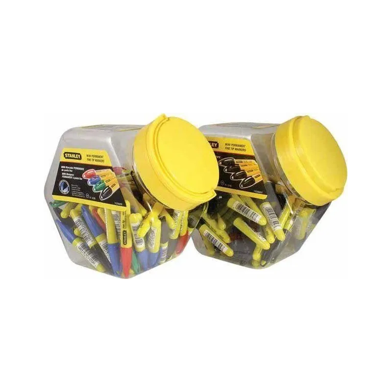 Marķieris Stanley 1-47-329, 9 cm, zila krās.-melna krās.-sarkana krās.