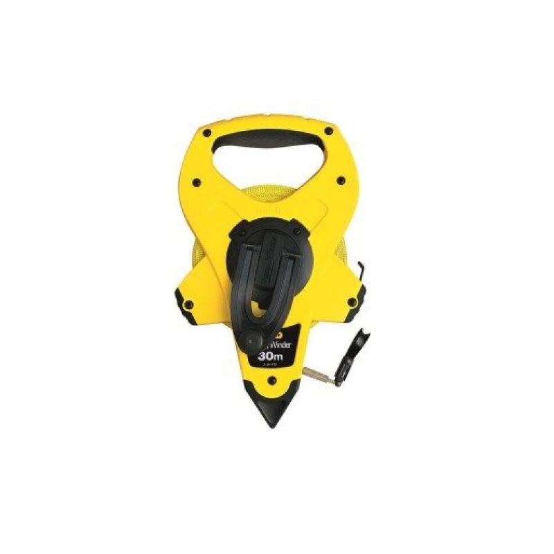 Stanley FiberGlass Power Winder Tape Measure 30m