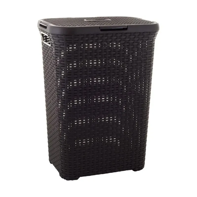 Veļas kaste Curver 189206, 60 l, brūna krās., 44.8 cm x 34.1 cm