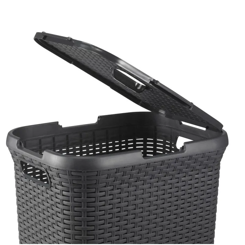 Veļas kaste Curver 189206, 60 l, brūna krās., 44.8 cm x 34.1 cm