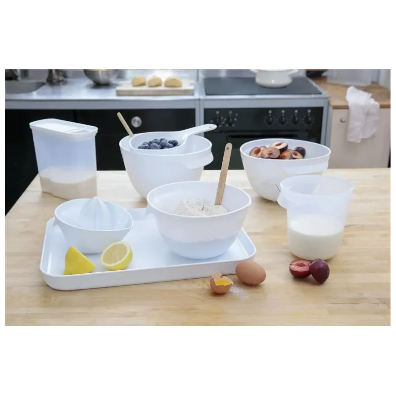 Miksera trauks Curver 221924, 23 cm, balta krās., 3.5 l