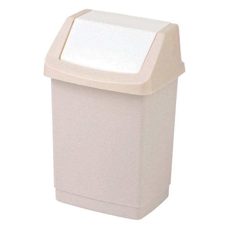 Atkritumu tvertne Curver, smilšu brūna, 15 l, 235 x 235 x 438 mm