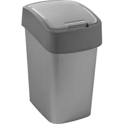 Prügikast Curver 186157, hõbe v.-hall v., 25 l, 47 cm x 34 cm