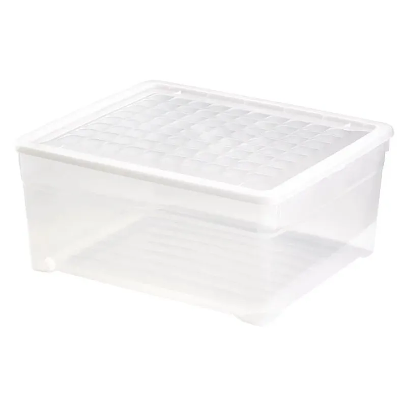 Uzglabāšanas kaste ar vāku, paredzēts uzglabāšanai Curver 162119, 18.5 l, caurspīdīga krās., 40 x 34 x 16 cm