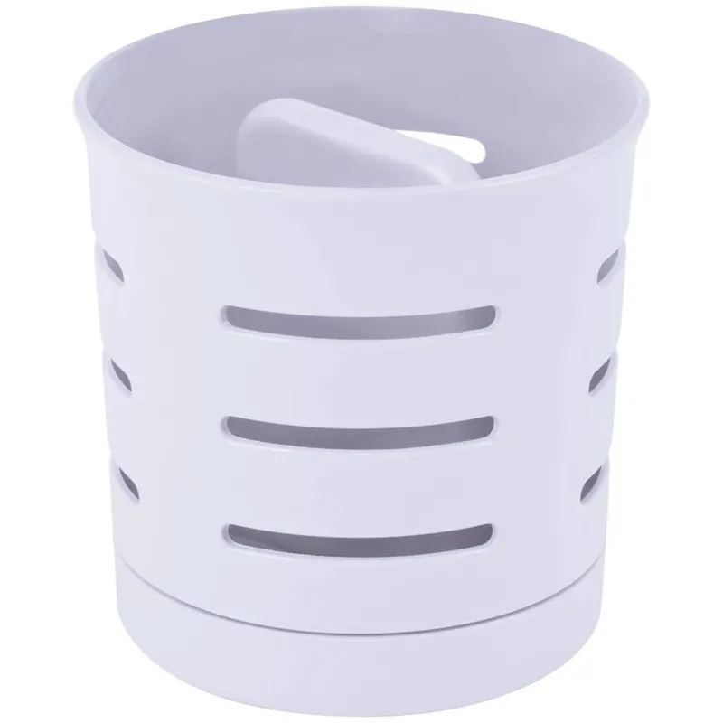 Galda piederumu organizatori Curver, 12 cm x 12 cm x 12 cm, plastmasa, balta krās.