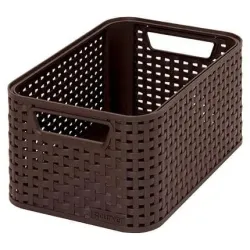 Storage Box CURVER, brown, 28.5×19.4×13 cm