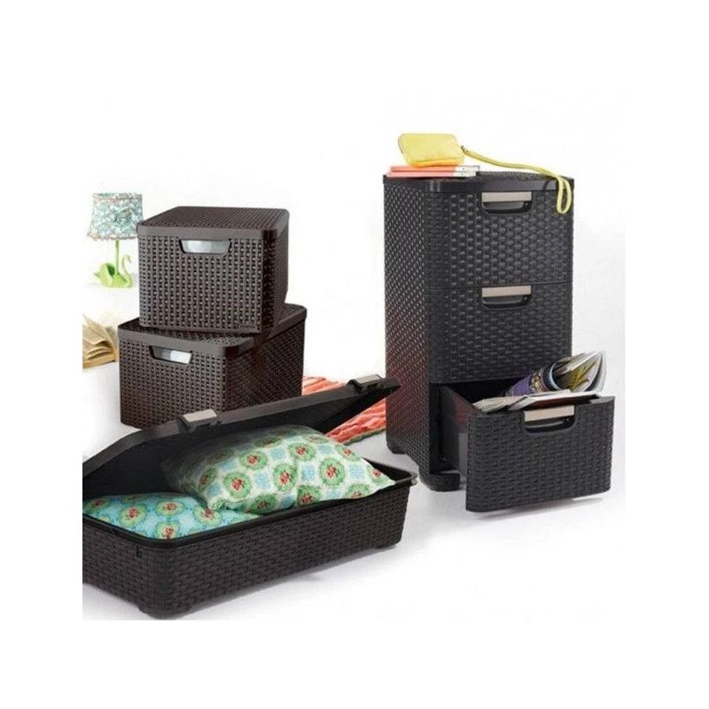 Kaste curver rattan l ar vāku t.brūna