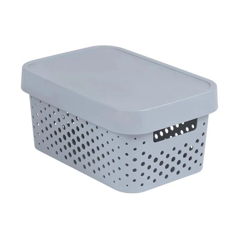 Lietu kaste CURVER, 4.5 l, pelēka, 27×19×12 cm