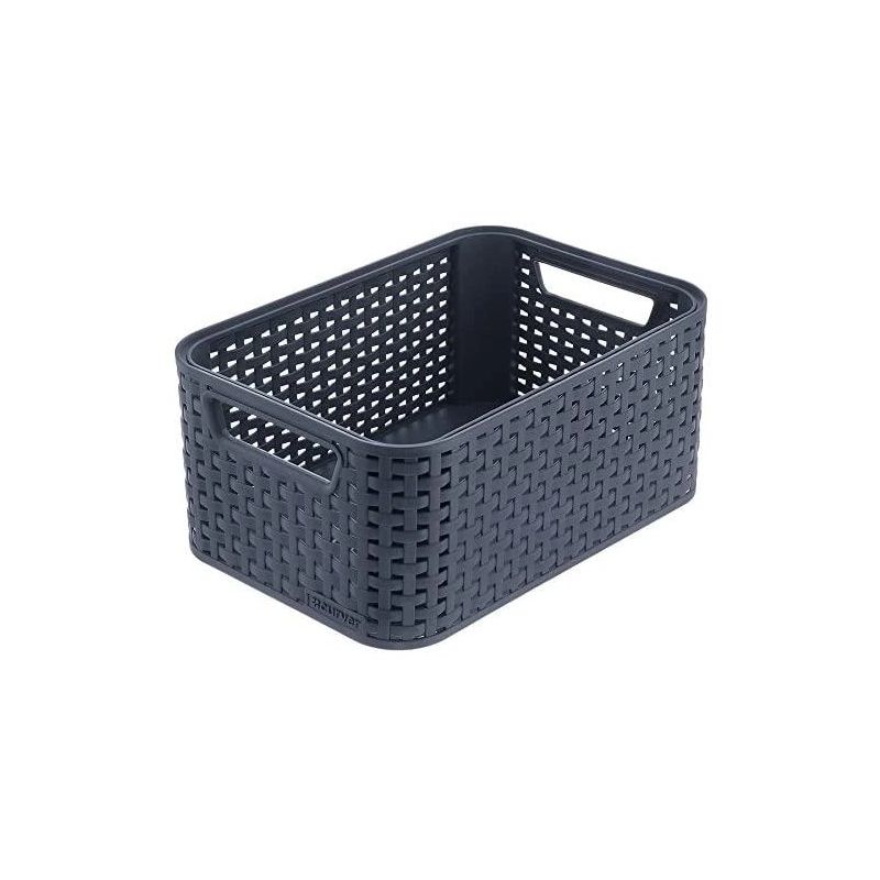 Daiktadēžė CURVER STYLE. 6 l. pelēka. 28×19×13 cm