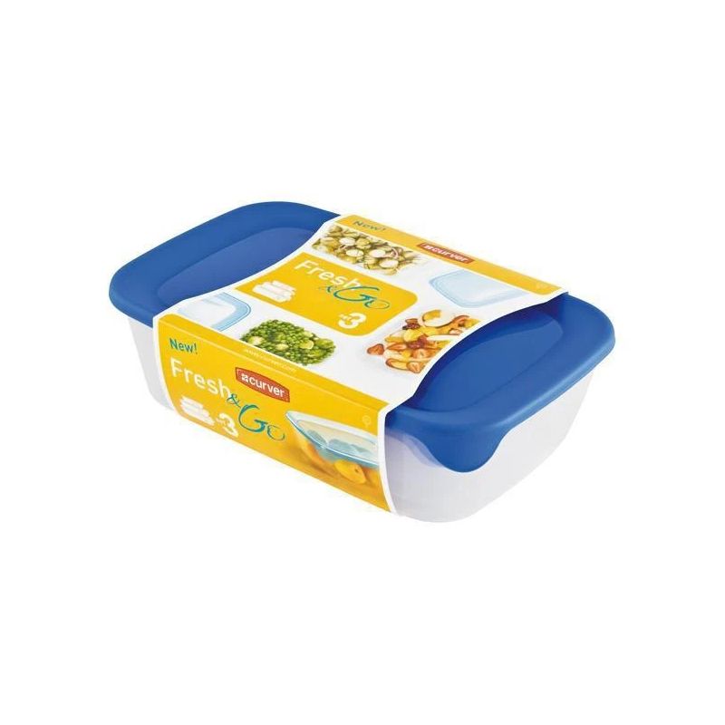 Kaste pārtikai f&g kompl. 0.5+1+2l