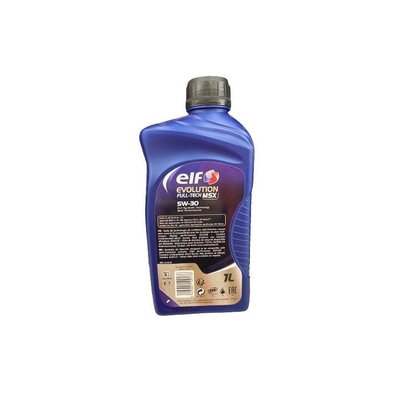 Automobilio variklio tepalai „elf evolution ft msx 5w-30“