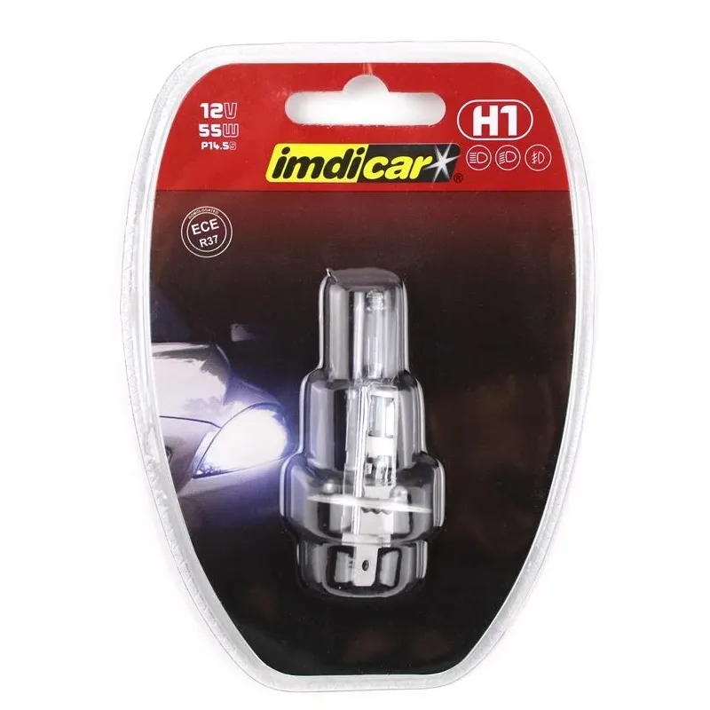 Auto spuldze Imdicar JMB-809, halogēnā spuldze, caurspīdīga krās., 12 V