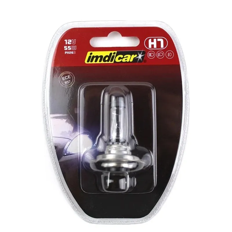 Auto spuldze Imdicar JMB-833, halogēnā spuldze, caurspīdīga krās., 12 V