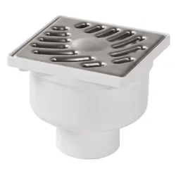 Grīdas traps Nicoll SIJ10IV 100x100mm. D50mm