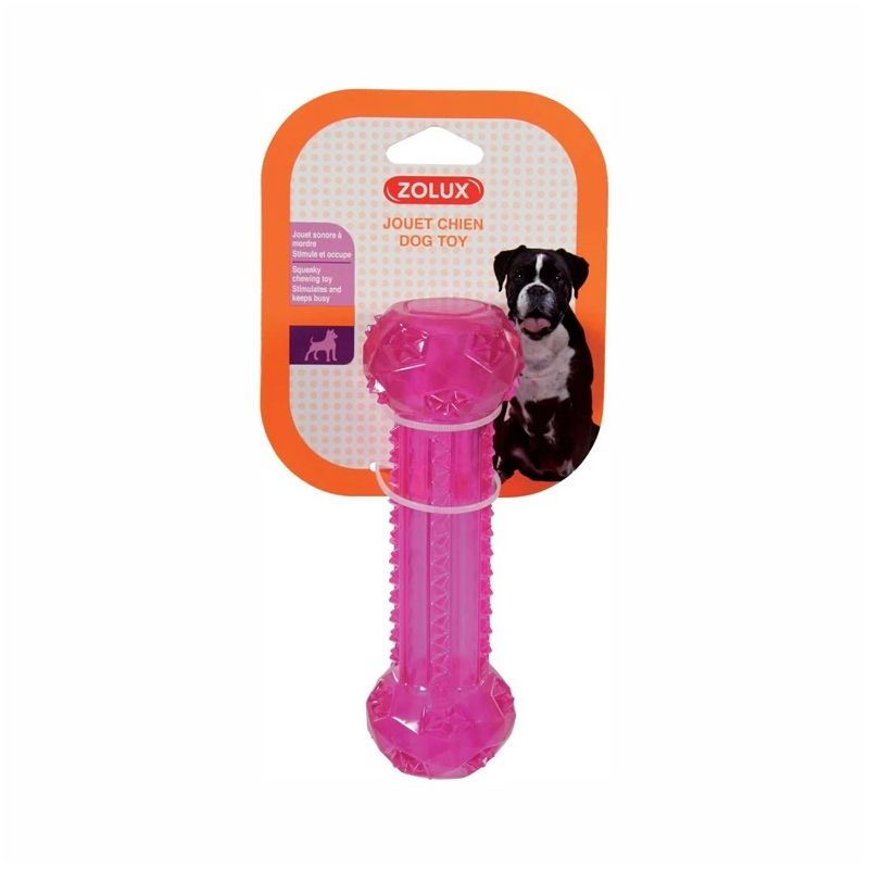 Rotaļlieta sunim Zolux Bone. rozā
