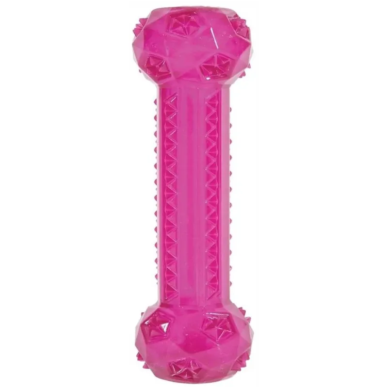 Mänguasi koerale, luu Zolux Pop Stick, 15 cm, roosa v., 15 cm