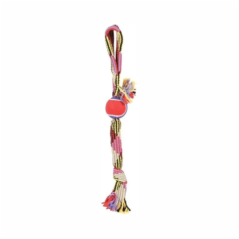 Rotaļlieta sunim, virves mantiņa Zolux Rope Toy, 55 cm, daudzkrāsaina