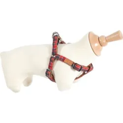 Шлейки для собак Zolux Imao Scott, синий цв.-красный цв., 550 - 800 мм x 20 мм, 55-80