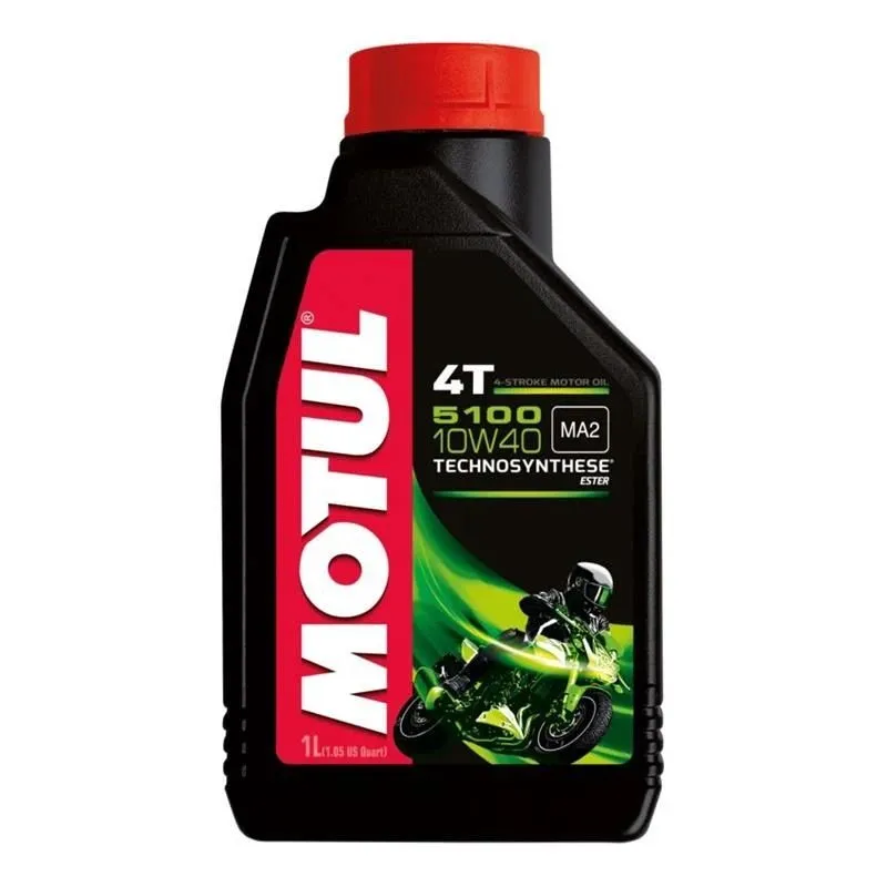 Motoreļļa Motul 5100 Ester 4T 10W - 40, daļēji sintētiska, 1 l