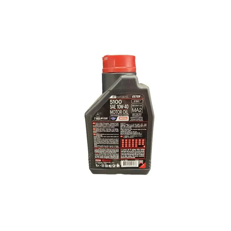 Motoreļļa Motul 5100 Ester 4T 10W - 40, daļēji sintētiska, 1 l