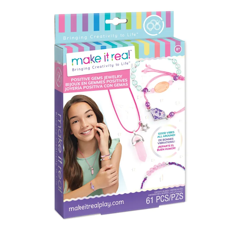 MAKE IT REAL DIY komplekts Dārgakmeņu rotaslietas