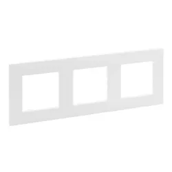 Kolmene raam Legrand Niloe Step, valge v.