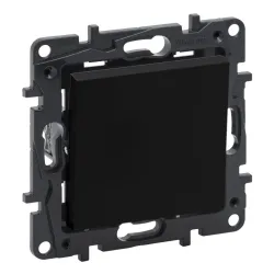 Slēdzis LEGRAND NILOE STEP, melnā krāsā