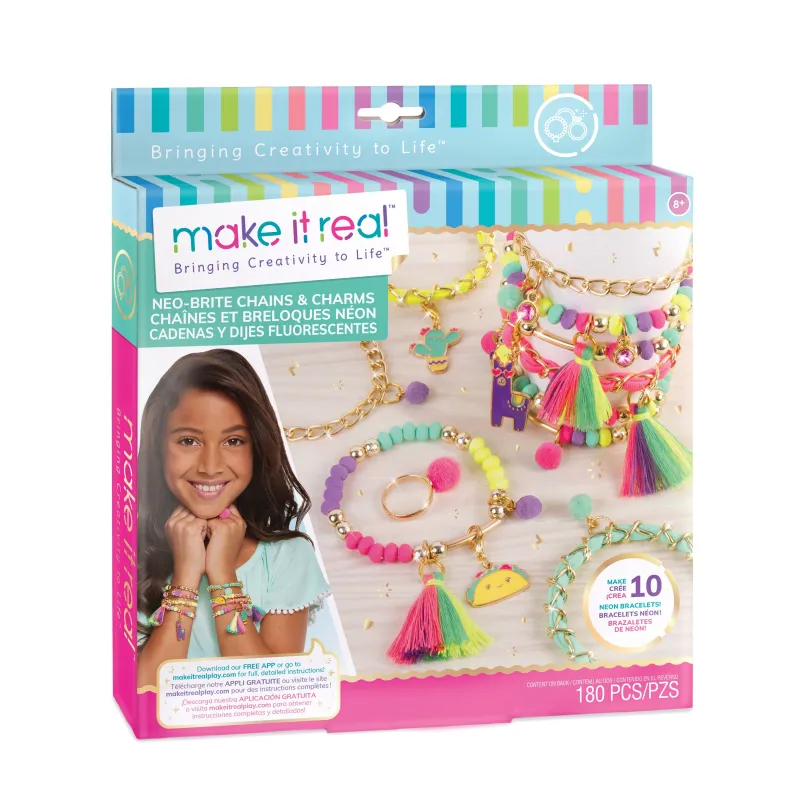 MAKE IT REAL Neona rokassprādzes Chains & Charms