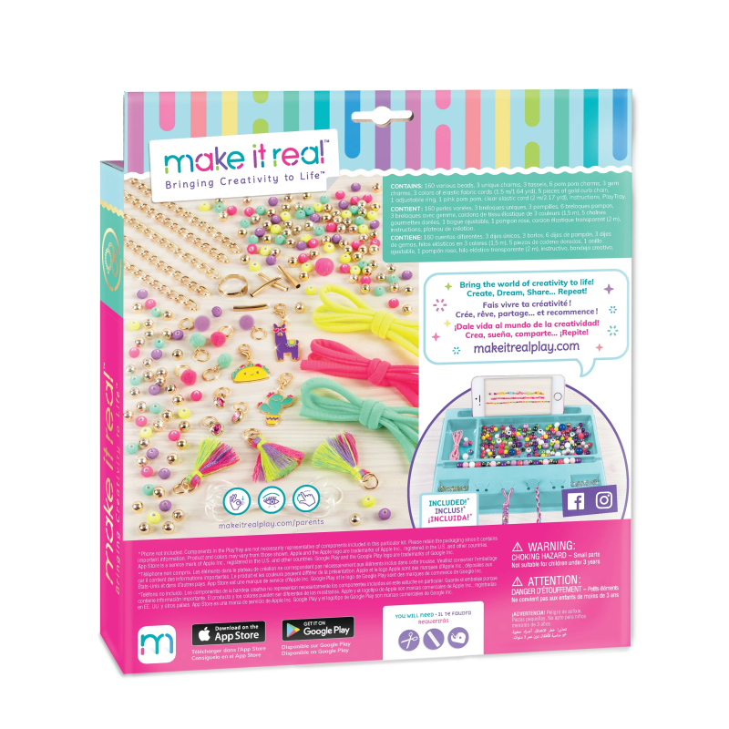 MAKE IT REAL Neona rokassprādzes "Chains & Charms"