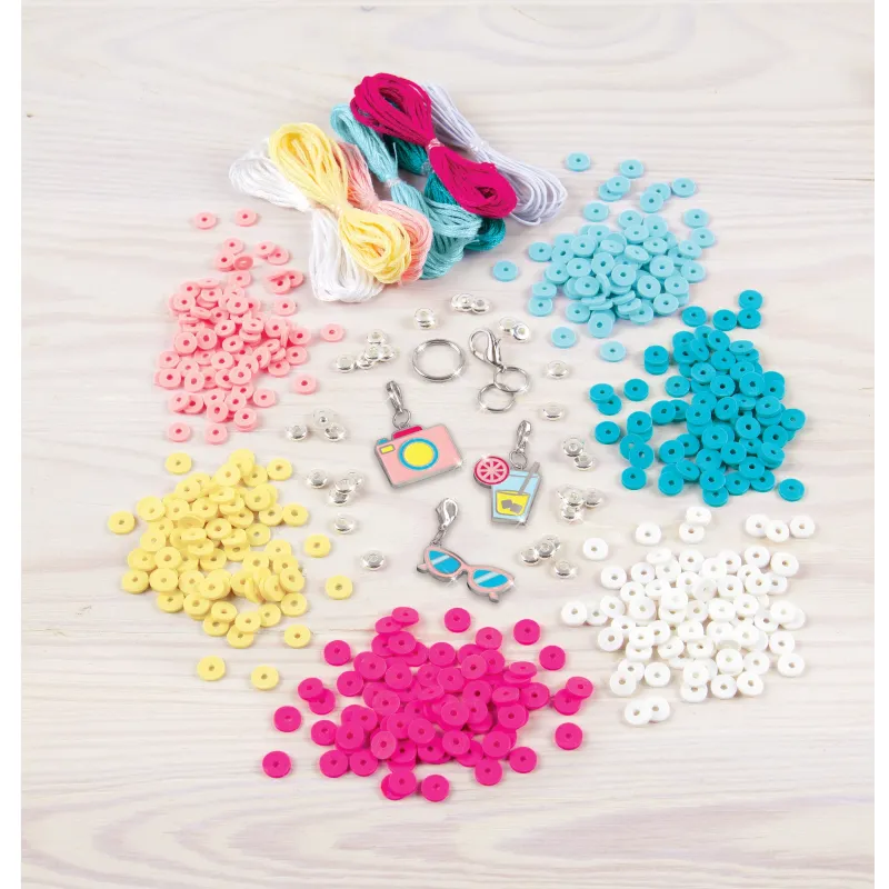 MAKE IT REAL Vasariškos karoliukų apyrankės