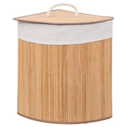 Triangular laundry basket 48l