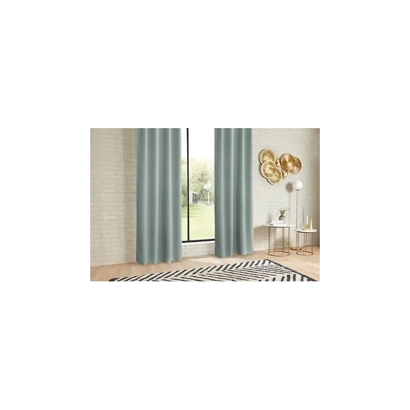 Blackout aizkari Atmosphera BLACKOUT 103859V, zaļgana, 140 cm x 260 cm