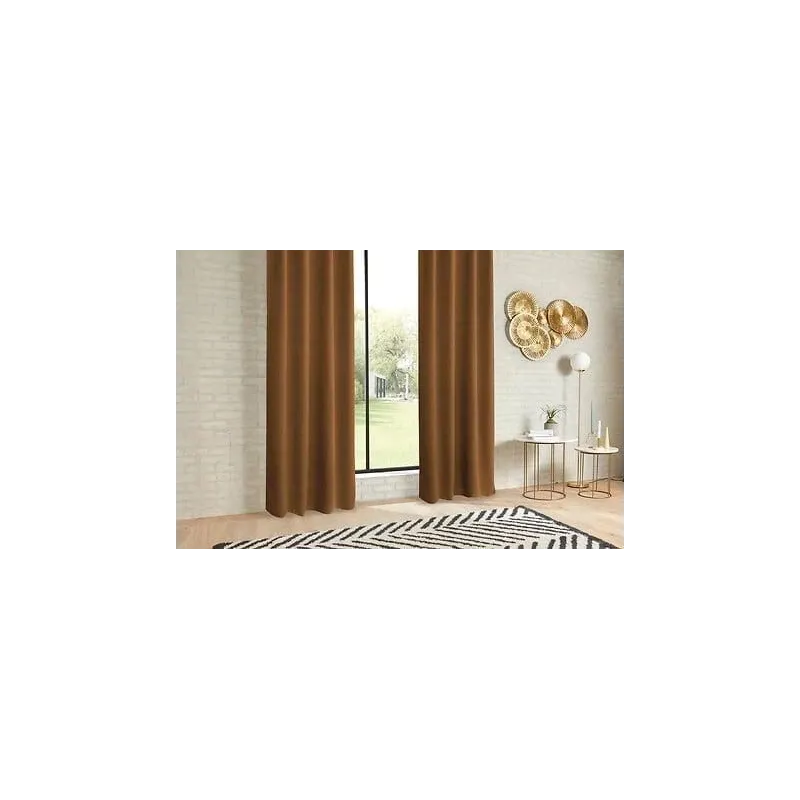 Užtemdanti užuolaida Atmosphera BLACKOUT 103859U, cinamono sp., 140 cm x 260 cm