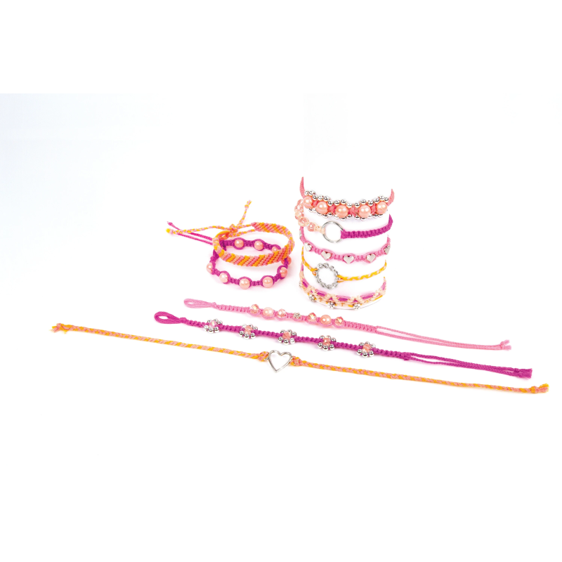 MAKE IT REAL Makrame DIY komplekts "Draudzības rokassprādzes"