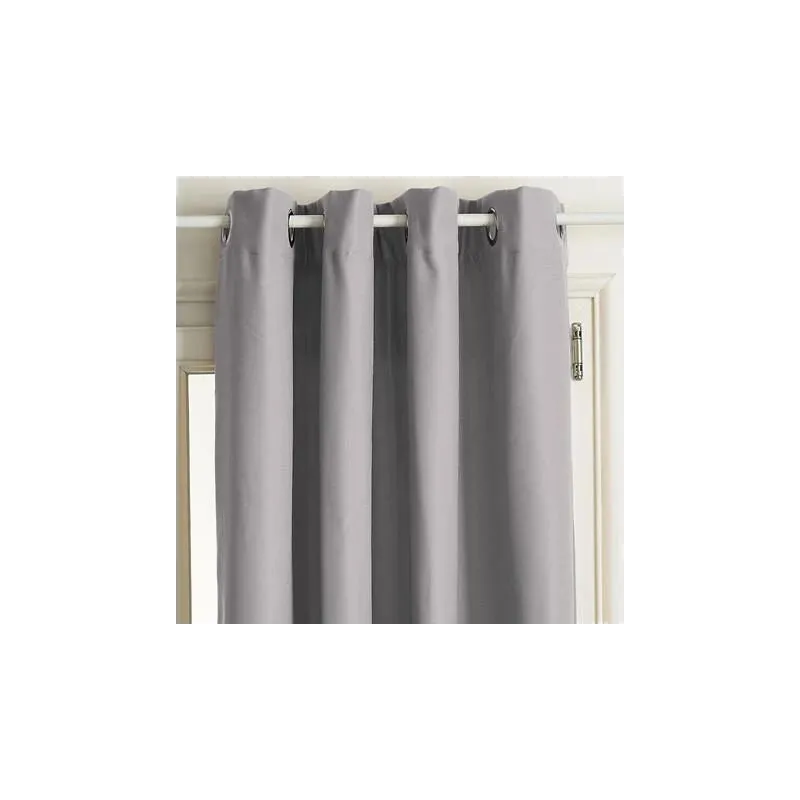 Blackout aizkari Atmosphera ISA THERMO 172412D, krēmkrāsa-pelēka, 140 cm x 260 cm